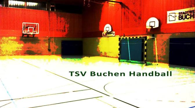Letzte Handballspiele in Buchener Sport- und Spielhalle im Jahr 2015